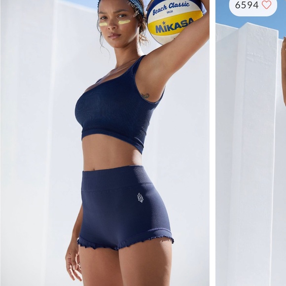 Free people flirty shorty shorts xs/s - Picture 1 of 2